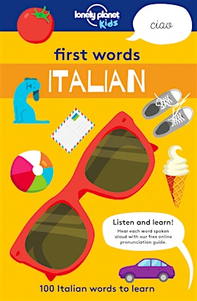 First Words Kids Book: First Words: Italian