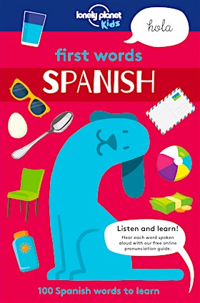 First Words Kids Book: First Words: Spanish