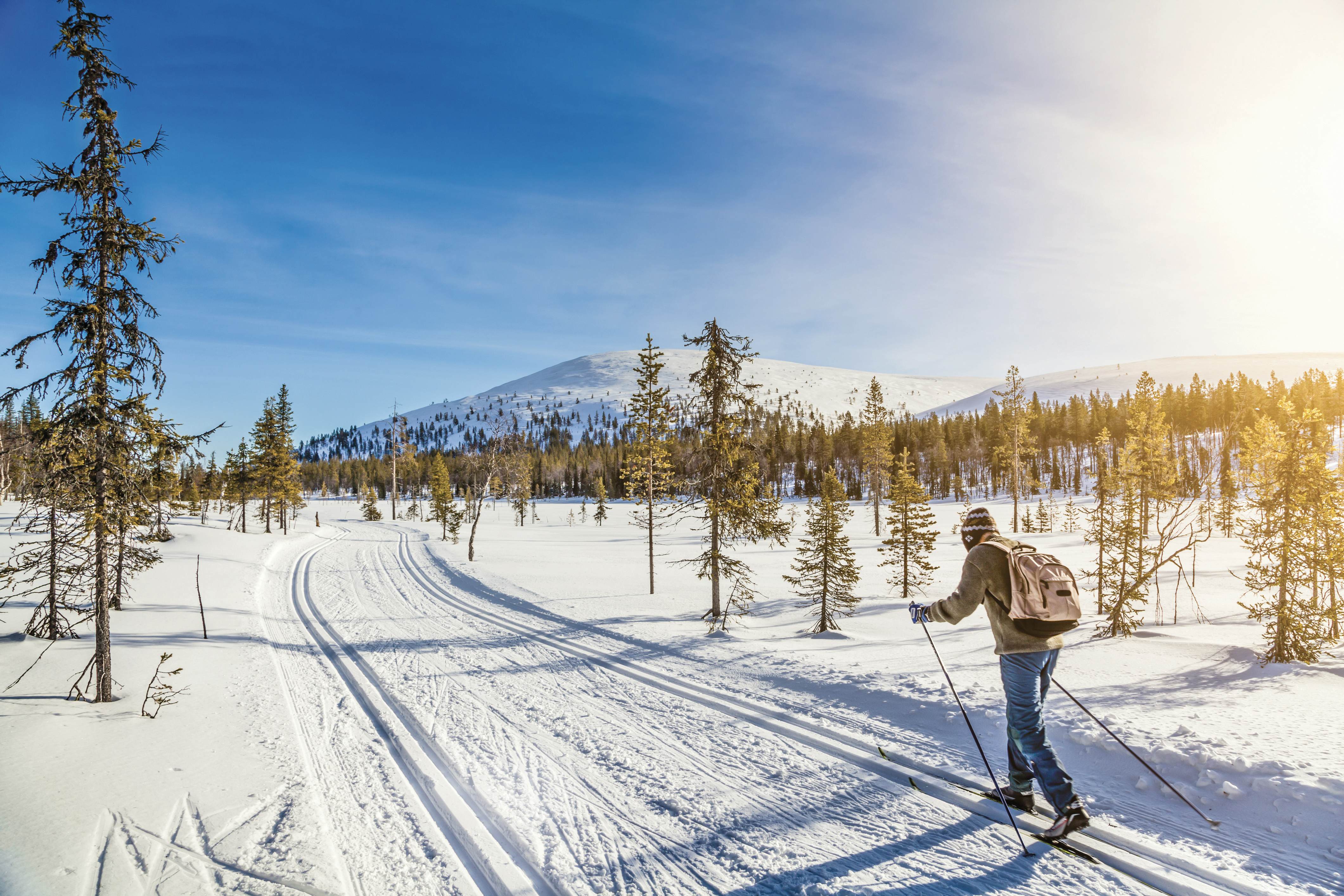 Cross-country skiing is a way of life in Finland &copy; canadastock / Shutterstock