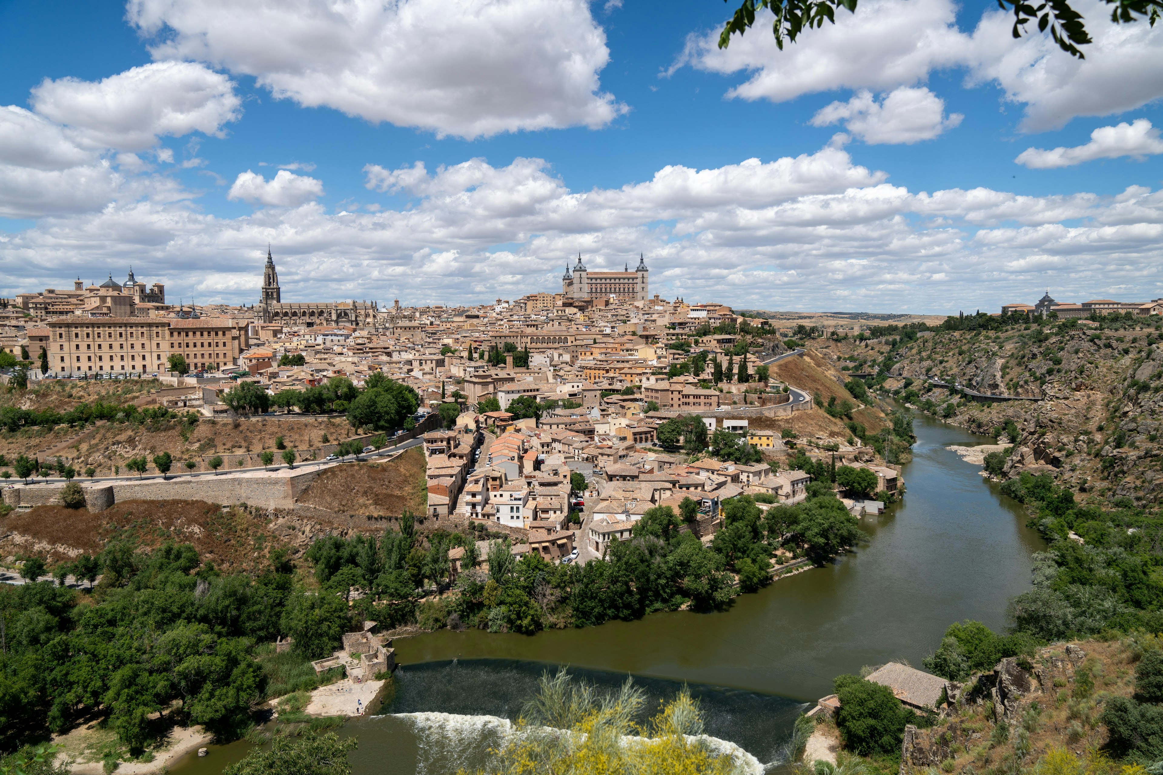 The architecture of Toledo reflects a blend of Moorish, Gothic, Mudejar, and Renaissance styles.