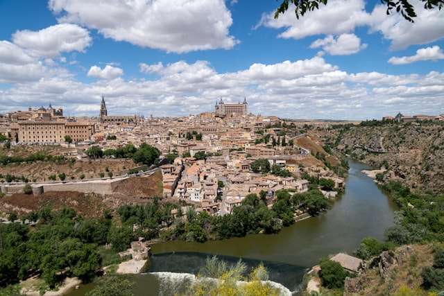 The architecture of Toledo reflects a blend of Moorish, Gothic, Mudejar, and Renaissance styles.