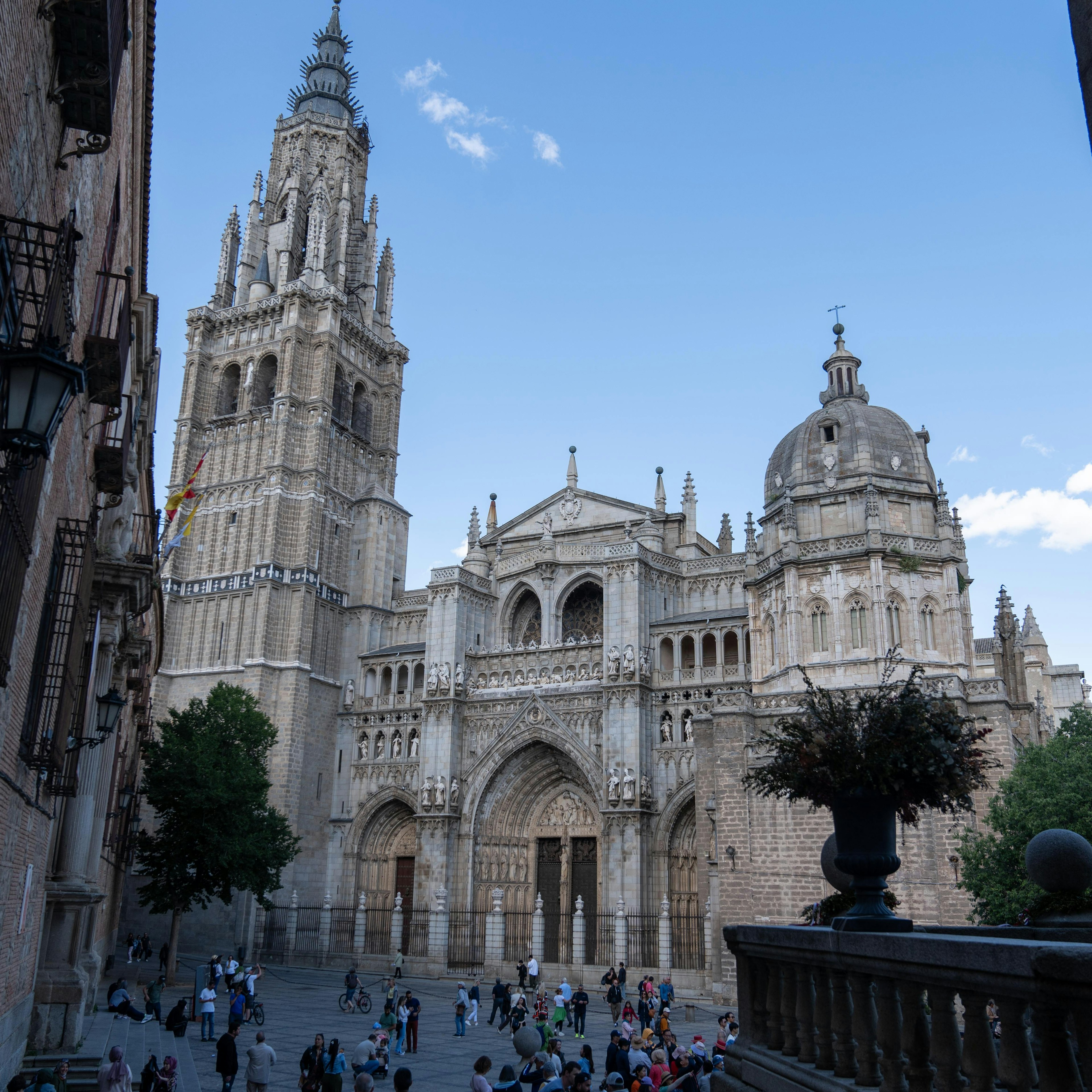 The Catedral de Toledo is a prime example of Spanish Gothic architecture.