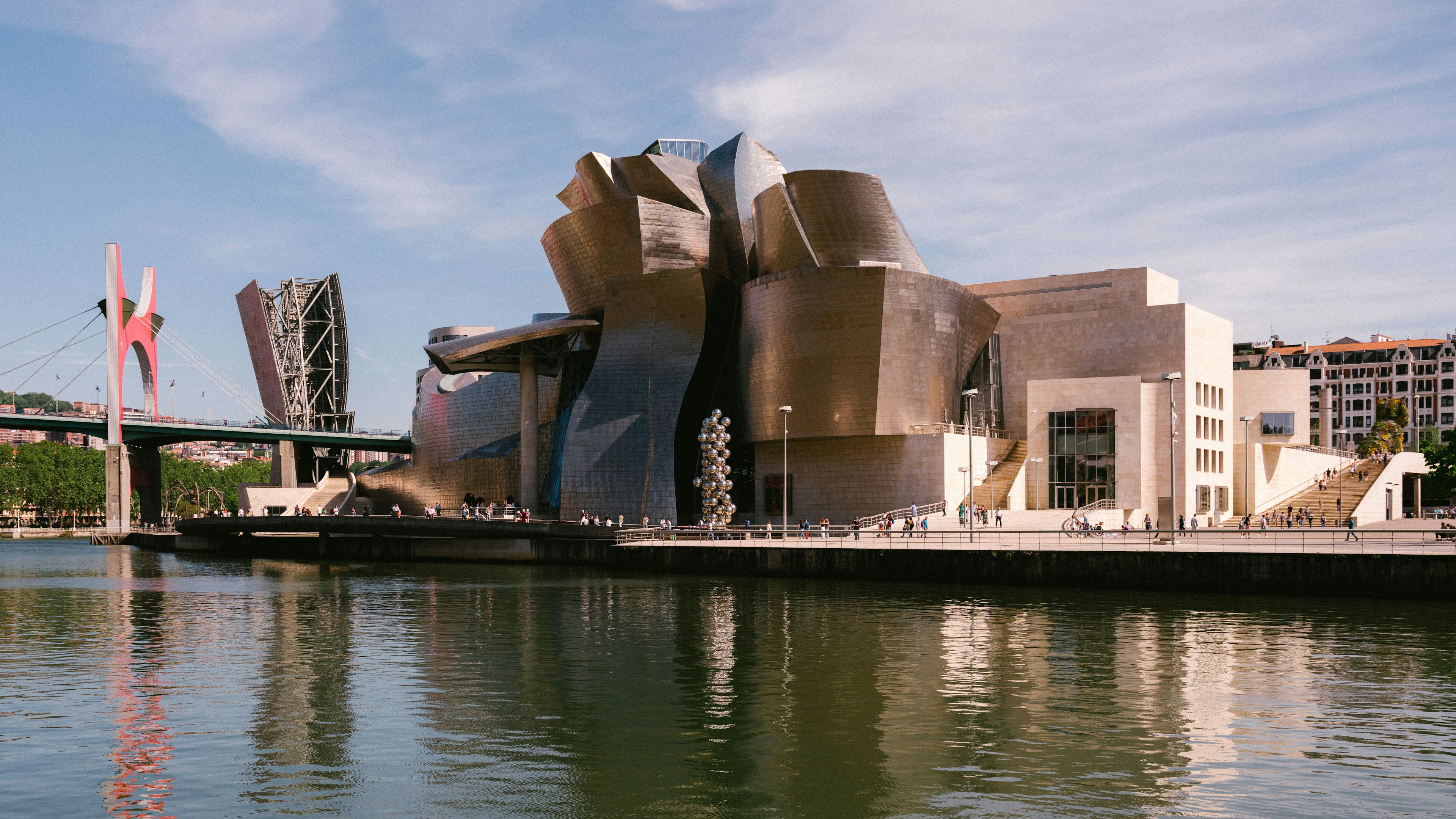 The Guggenheim in Bilbao is one of Spain's architectural treasures.