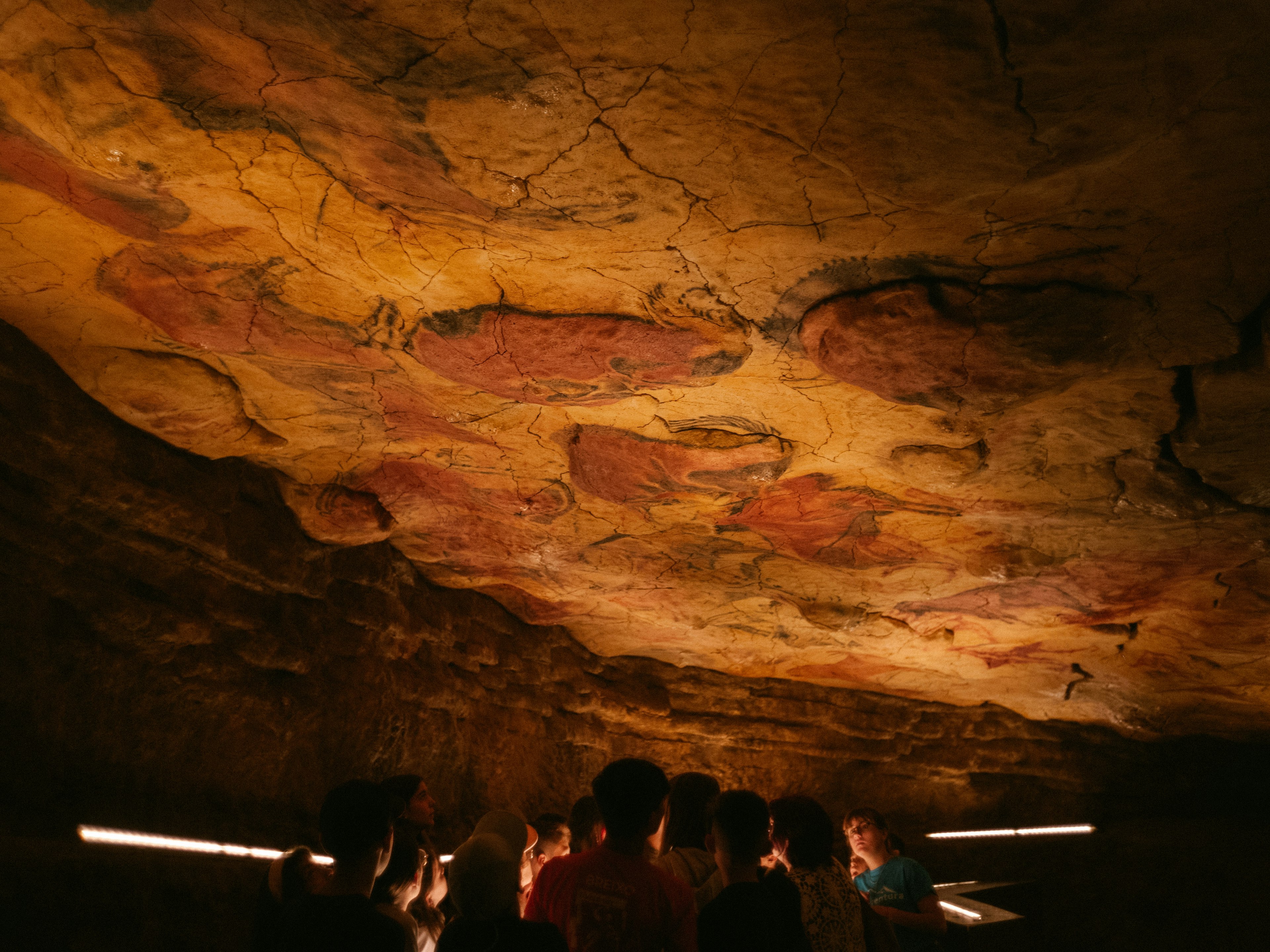 This scale replica of the Cave of Altamira reflects the beauty of the renowned cave paiting.