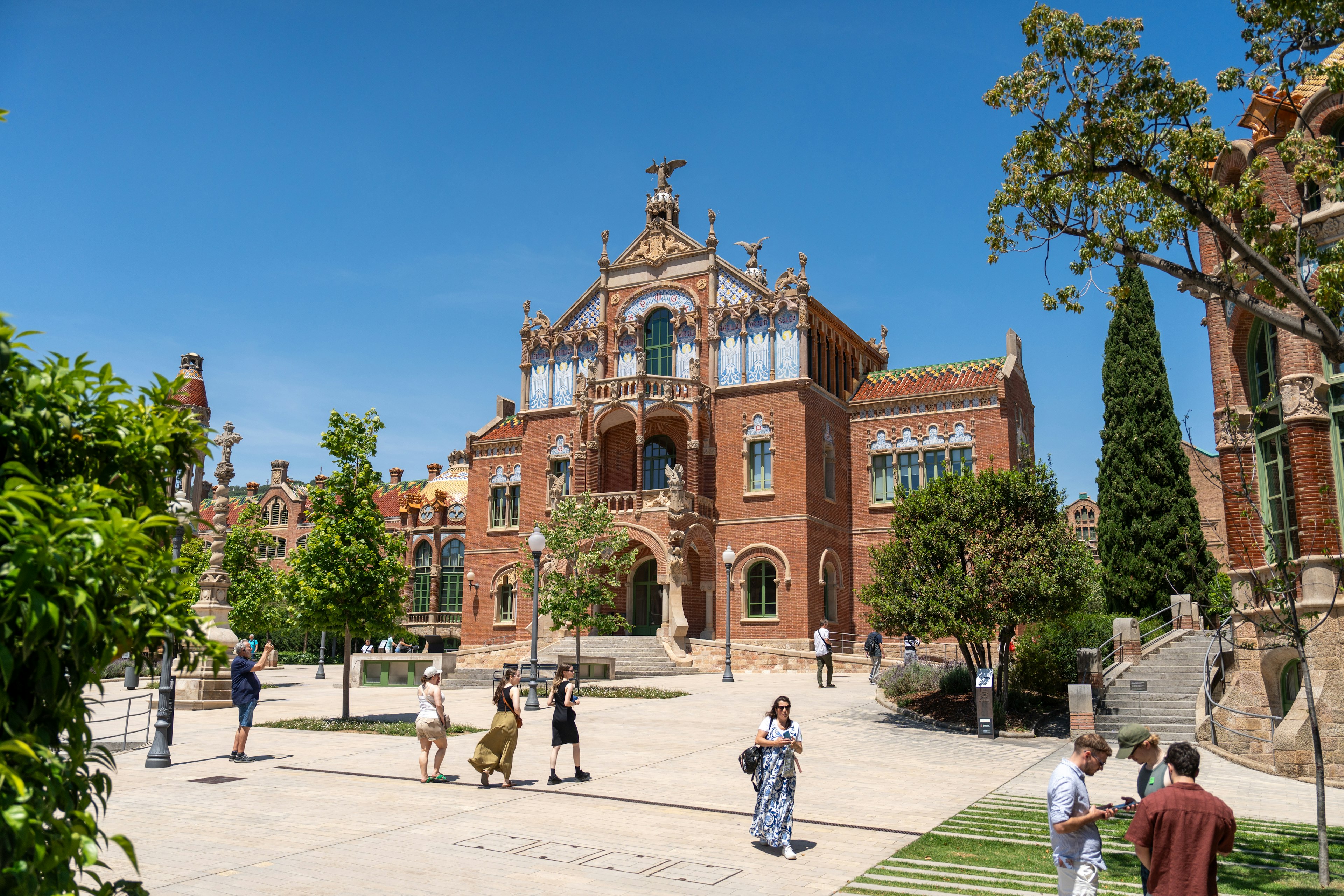 Most Spanish destinations have been improving accessibility, including the Recinte Modernista de Sant Pau.