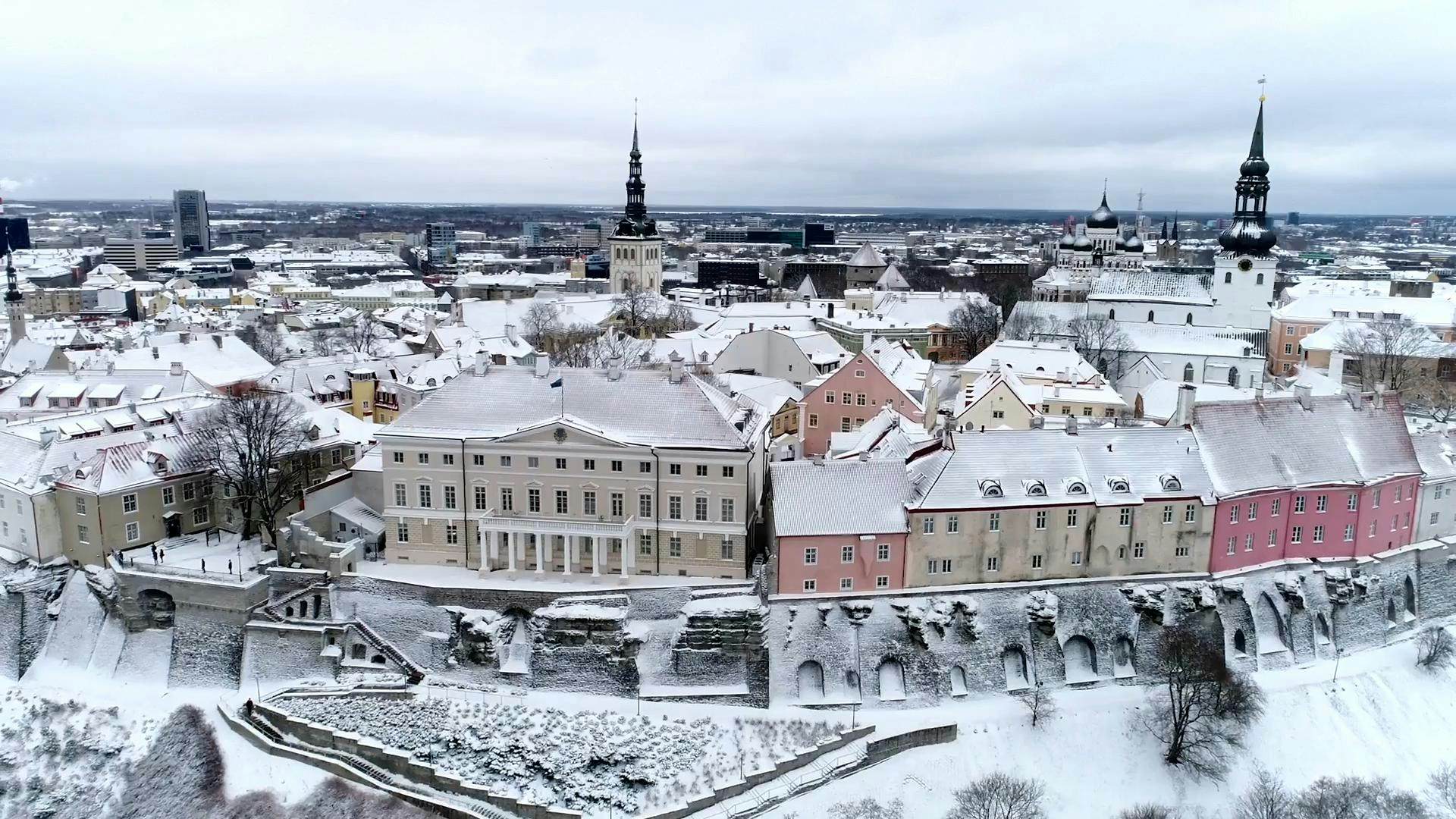 зима в эстонии
