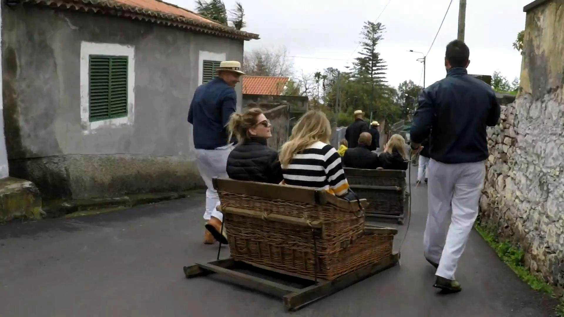 You can ride a Monte toboggan in Madeira - Lonely Planet Video